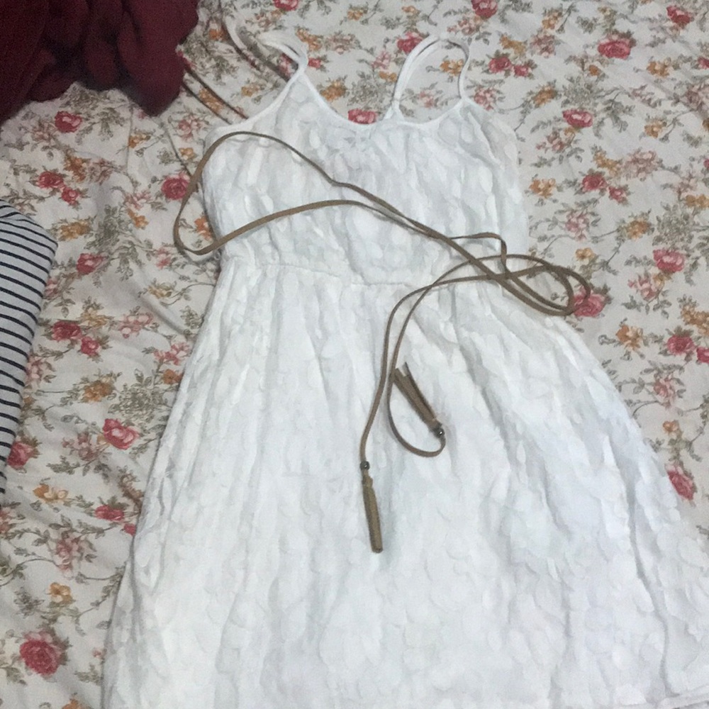 White summer dress